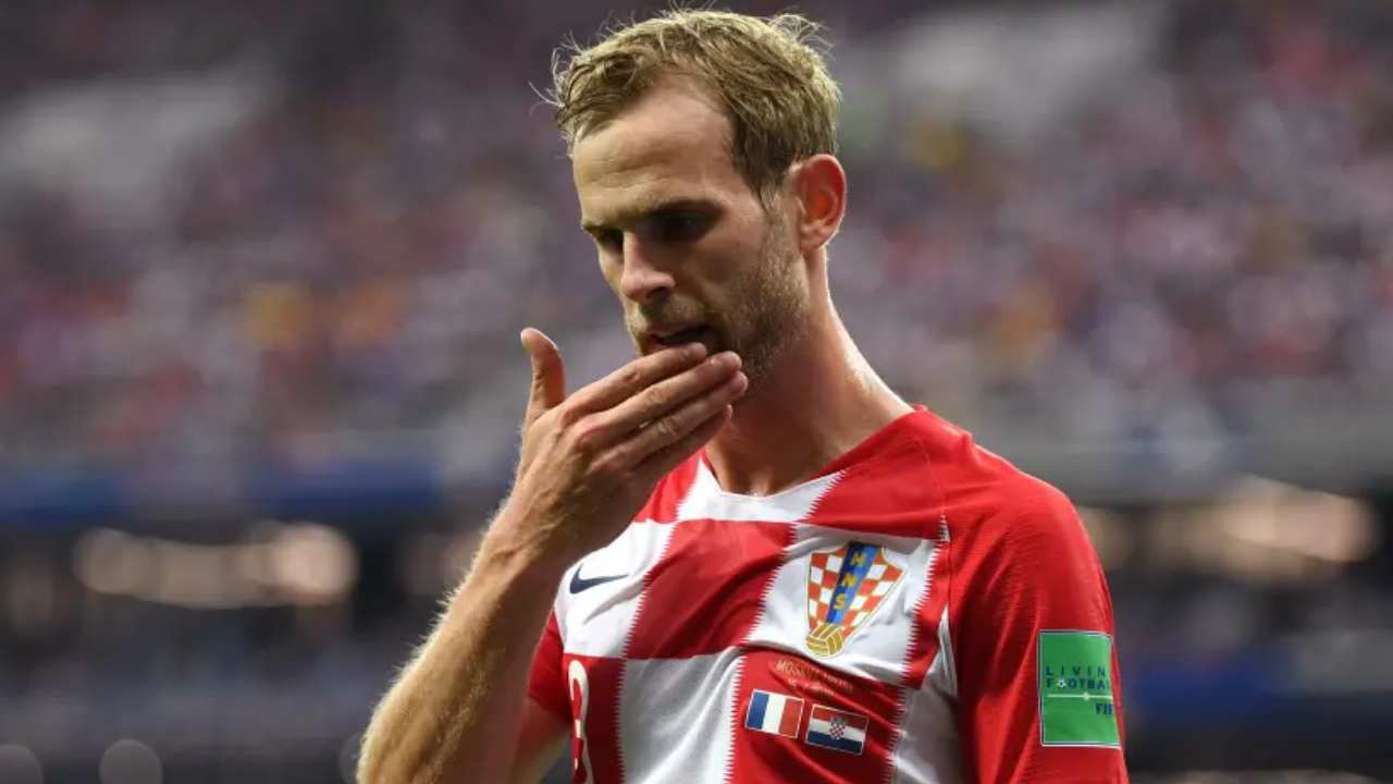 Ivan Strinic, ex terzino del Milan e della Croazia (credit: 90min) 14092022 Meteoweek.com