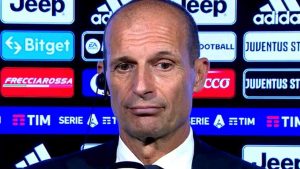 Massimiliano Allegri, allenatore della Juventus (credit: Fanpage) 03102022 Meteoweek.com