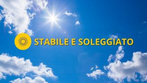 Meteo OGGI domenica 2 ottobre Stabile e soleggiato da Nord a Sud