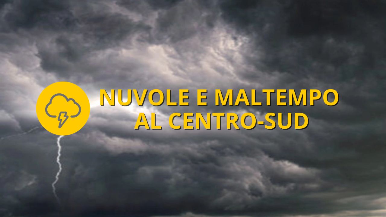 Meteo OGGI martedì 11 ottobre Nuvole e maltempo al Centro-Sud