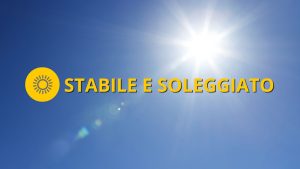 Meteo OGGI sabato 29 ottobre Stabile e soleggiato
