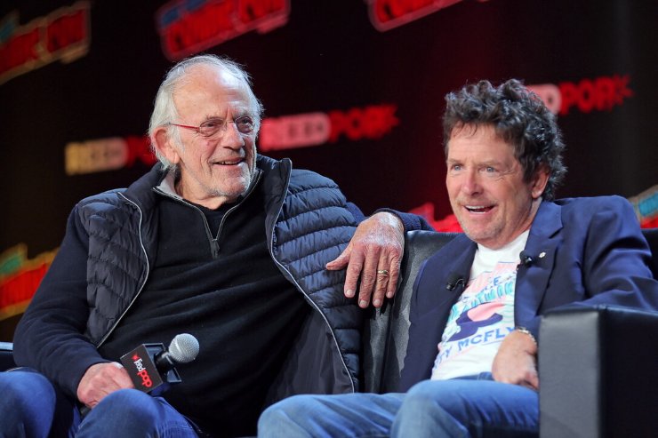 Michael J. Fox e Christopher Lloyd, la reunion a NY