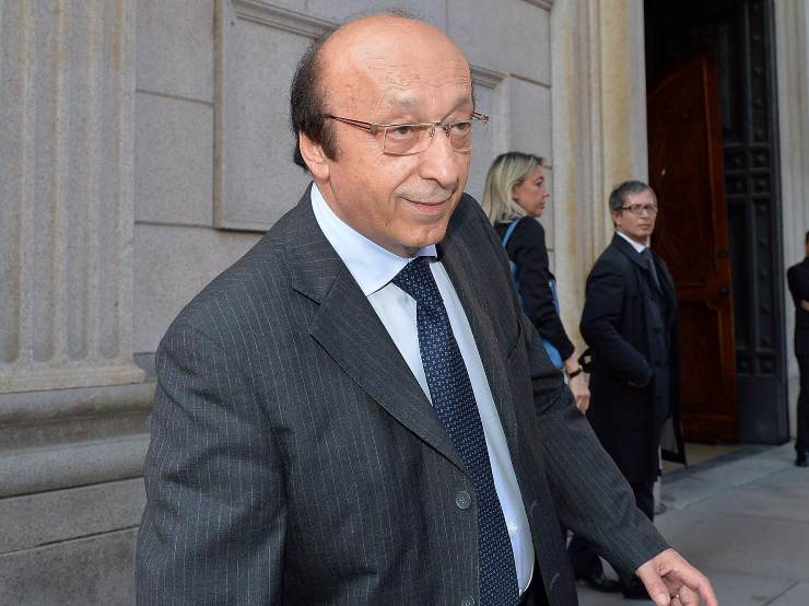 Luciano Moggi, ex dirigente sportivo (credit: Ansa) 29102022 Meteoweek.com