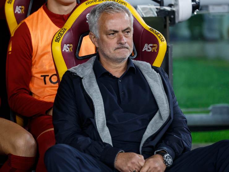 José Mourinho sull'infortunio di Dybala (credit: Ansa) 10102022 Meteoweek.com