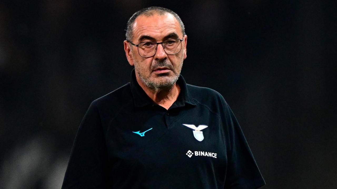 Maurizio Sarri, allenatore della Lazio (credit: Ansa) 13102022 Meteoweek.com