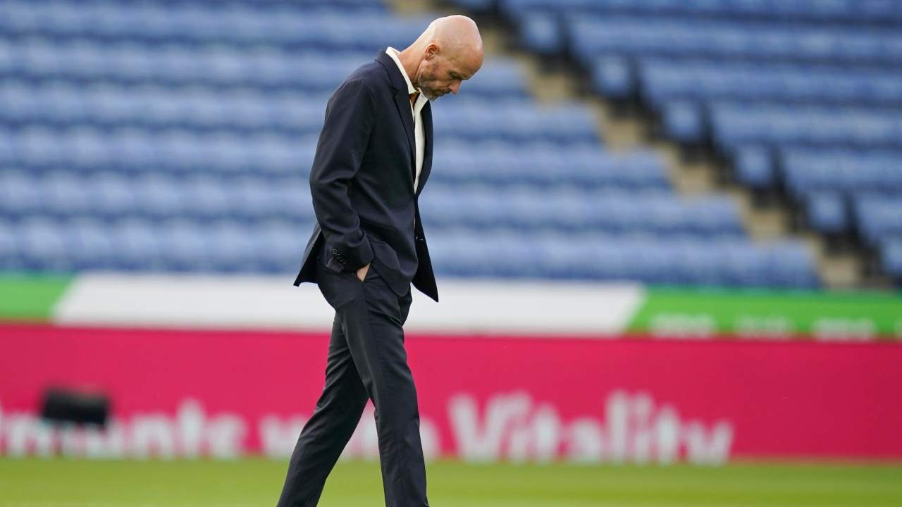 Erik Ten Hag, allenatore del Manchester United [Credit: ANSA] - 05102022 MeteoWeek.com