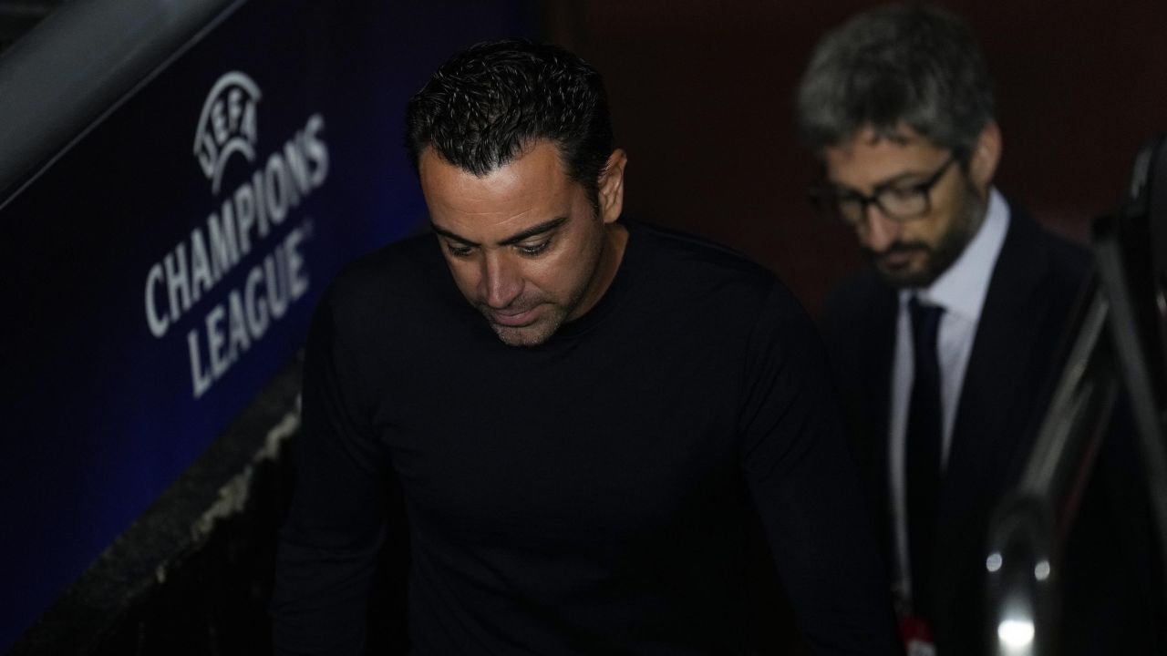 Xavi, allenatore Barcellona - credits: Ansa Foto. 27102022 MeteoWeek.com