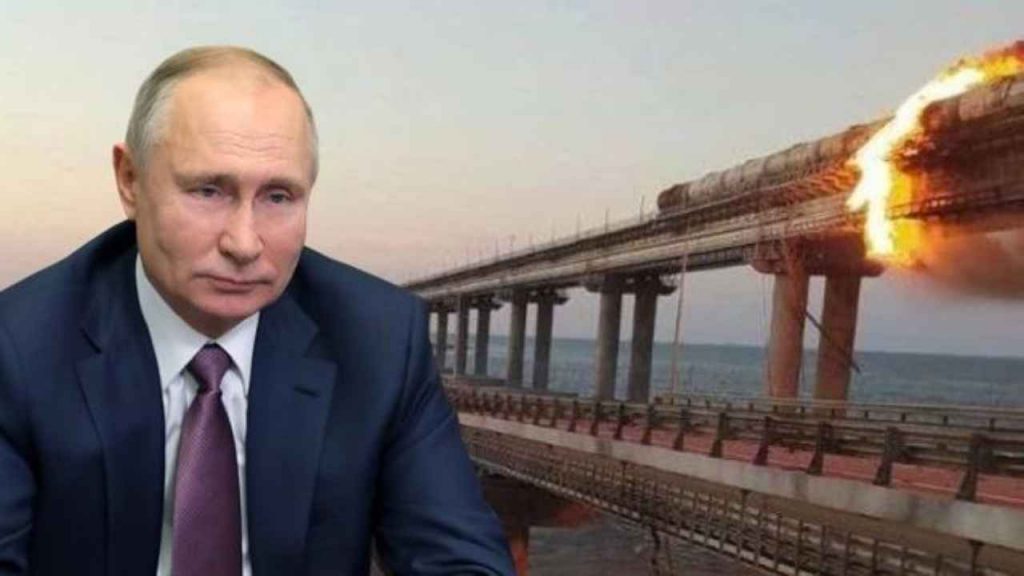 Attacco al ponte di Crimea, Putin convoca per oggi il consiglio di sicurezza