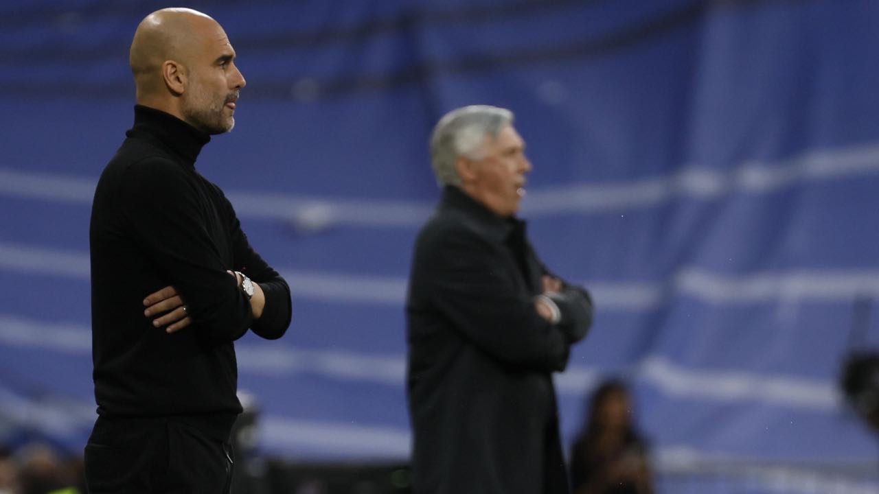 Guardiola e Ancelotti