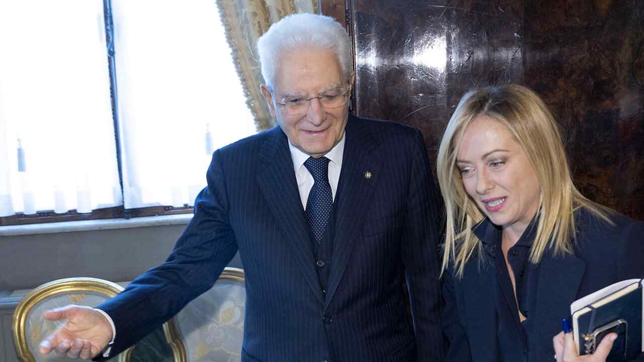 Mattarella e Meloni