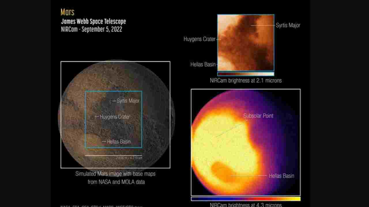 Marte immagini - MeteoWeek.com 20221101