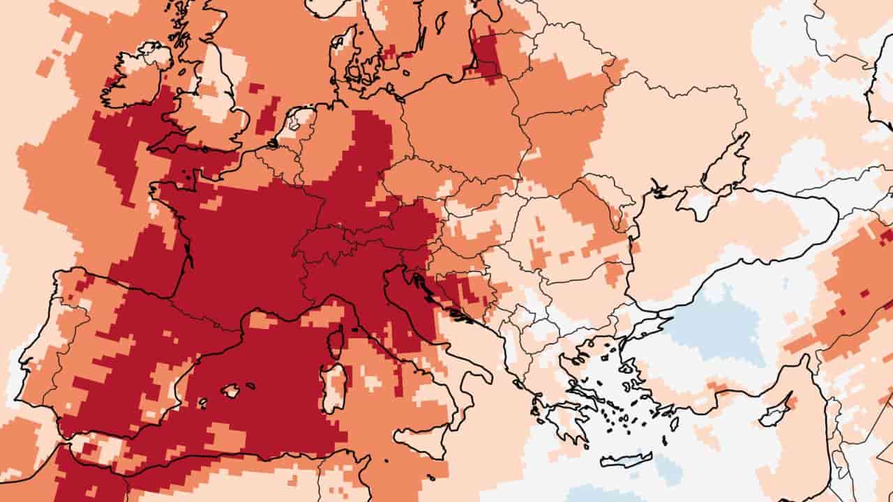 Ottobre è stato il mese più caldo in assoluto in Europa - meteoweek.com