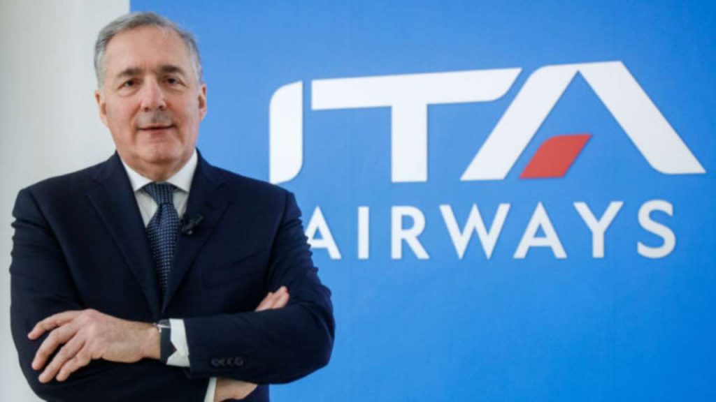 Ita Airways, si dimette il presidente Alfredo Altavilla