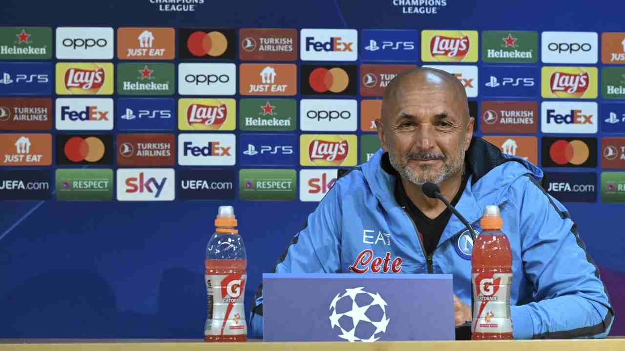 Luciano Spalletti allenatore del Napoli (Credit: Ansa) 08112022 - Meteoweek.com