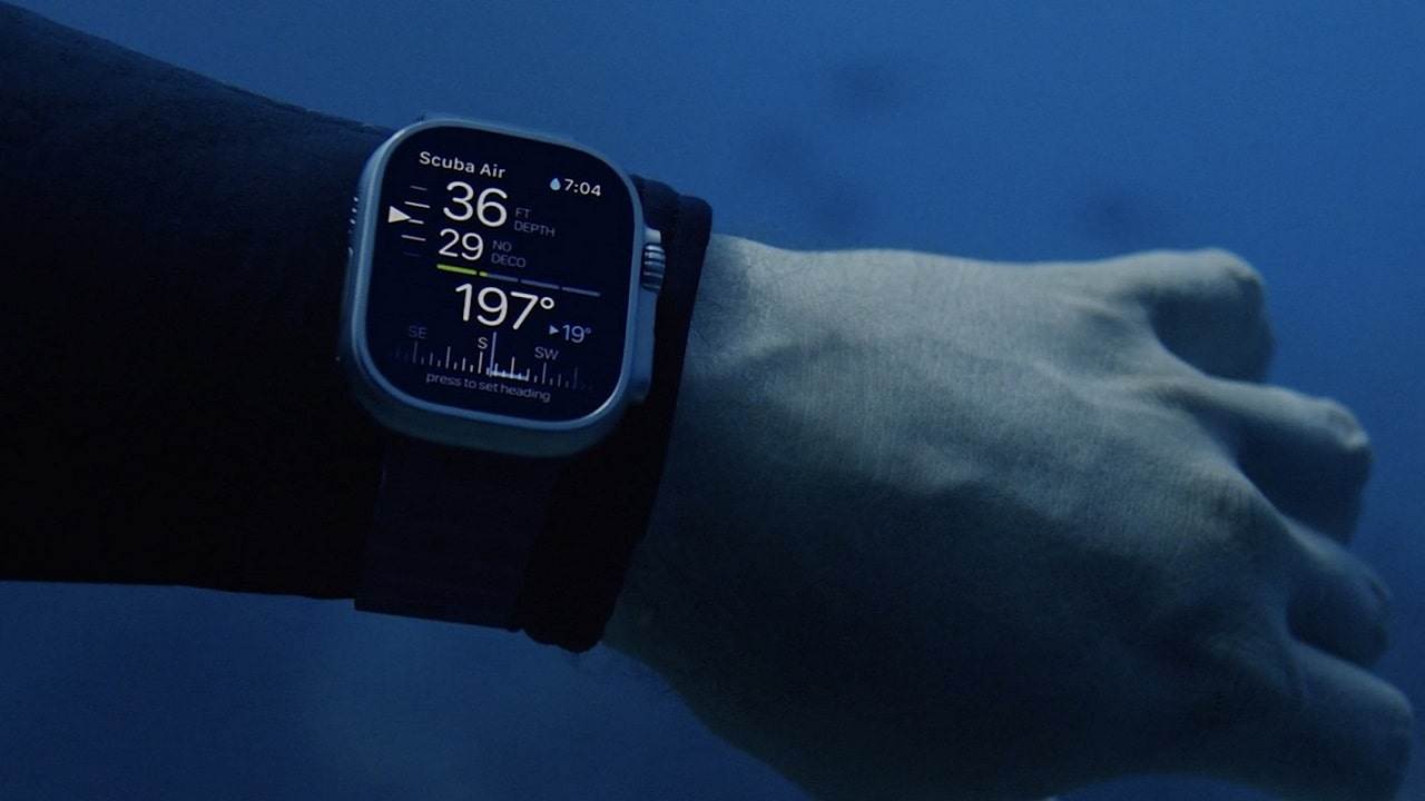 Oceanic+ stravolge il nuovo Apple Watch Ultra: ora potrà salvarti la vita anche in mare