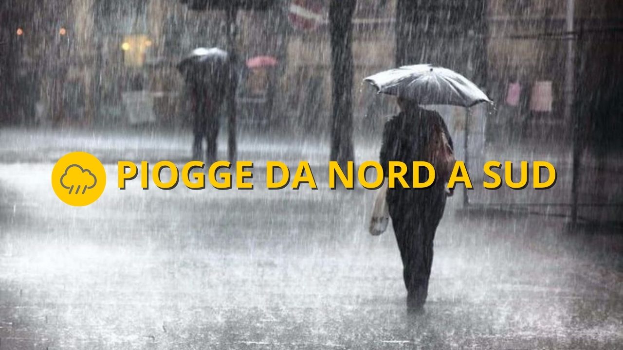 Meteo OGGI venerdì 2 dicembre Piogge e nuvole da Nord a Sud