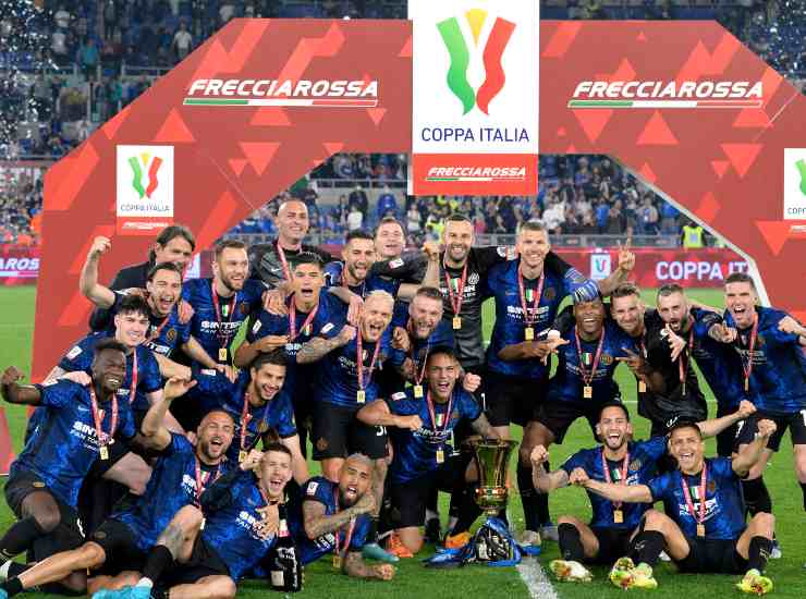 L'Inter, campione in carica della Coppa Italia - credits: Ansa Foto. 20012023 MeteoWeek.com