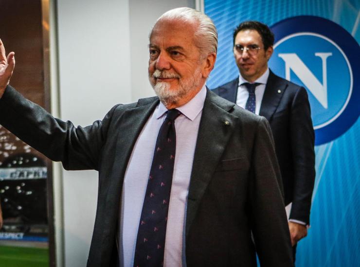 Aurelio De Laurentiis, presidente del Napoli - credits: Ansa Foto. 15062023 MeteoWeek.com