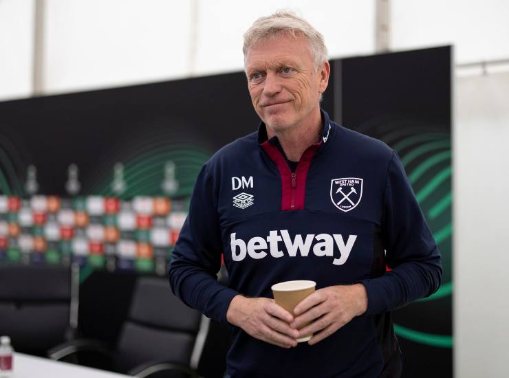 David Moyes, allenatore West Ham - credits: Ansa Foto. 08062023 MeteoWeek.com