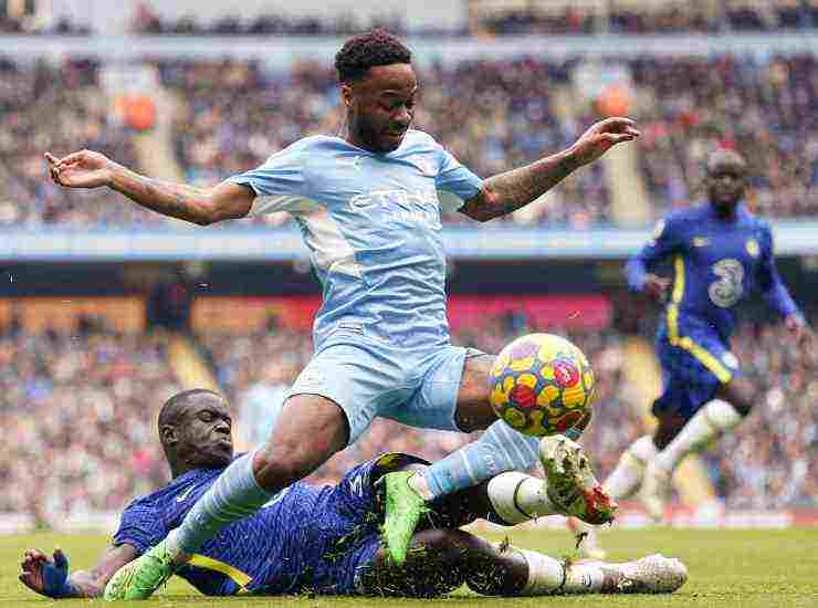 Raheem Sterling, in maglia City - credits: Ansa Foto. MeteoWeek.com