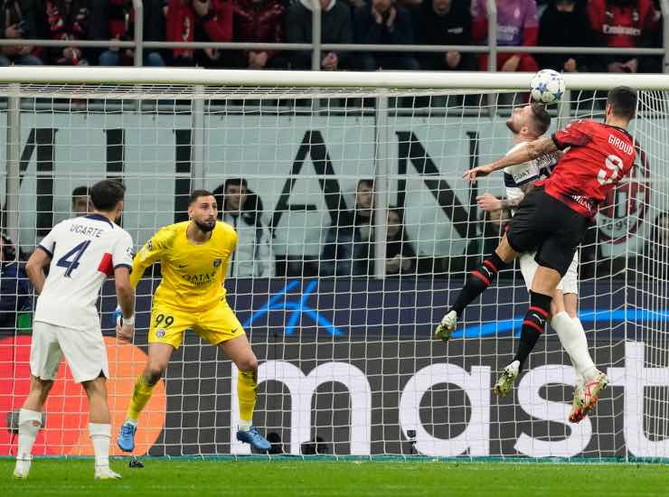 Giroud Milan PSG